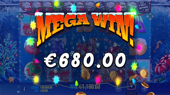 Christmas Big Bass Bonanza slot big win