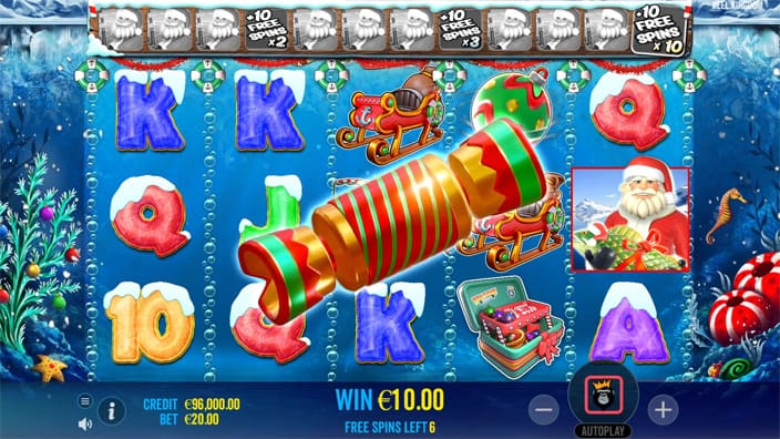 Christmas Big Bass Bonanza slot dynamite feature