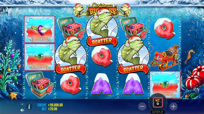 Christmas Big Bass Bonanza slot free spins