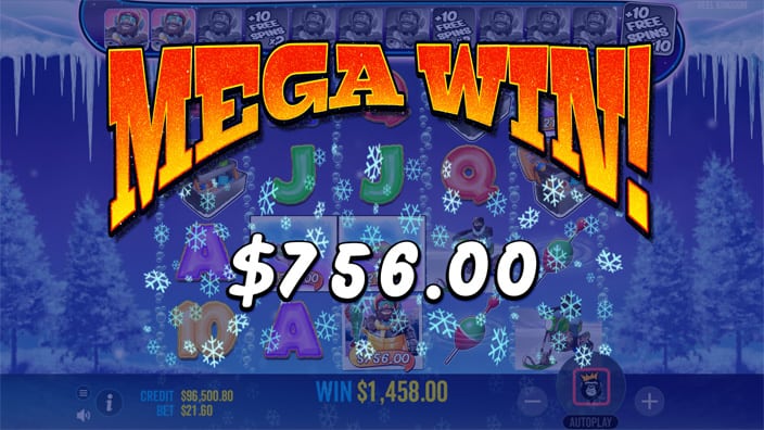 Bigger Bass Blizzard slot big win