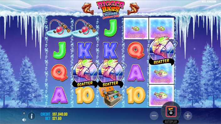 Bigger Bass Blizzard slot free spins