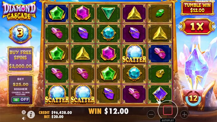 Diamond-Cascade-slot-free-spins