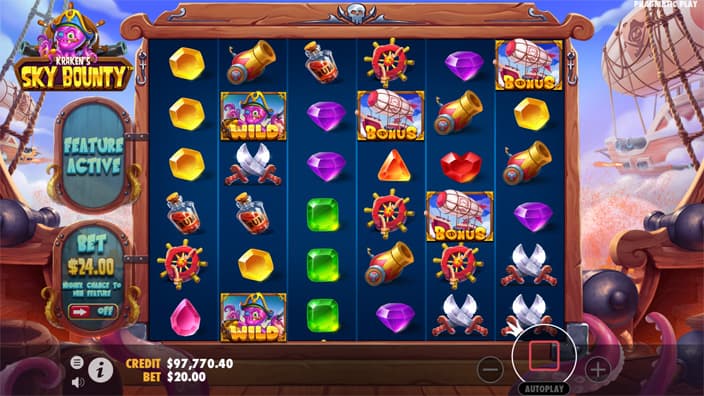 Sky Bounty slot free spins