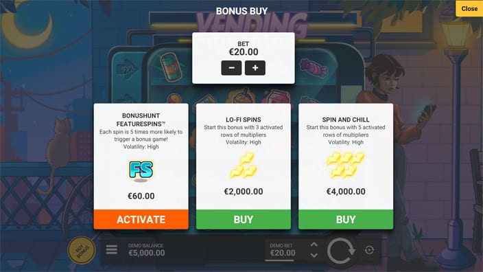 Vending-Machine-slot-buy-feature