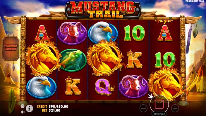 Mustang Trail slot free spins