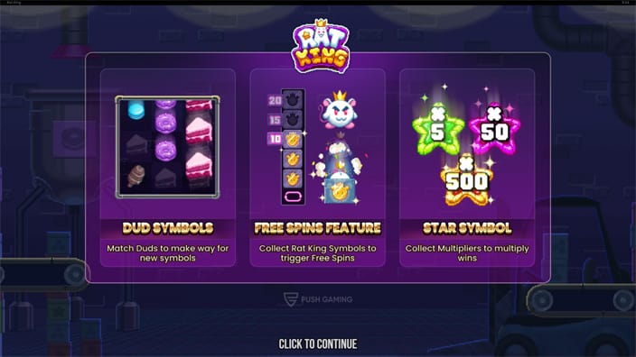 Rat King slot features