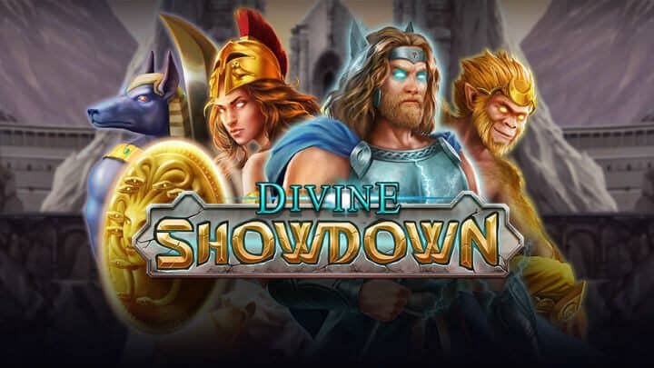 Divine Showdown slot cover image