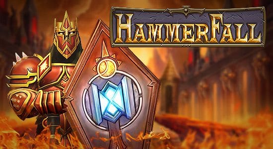 Hammerfall slot cover image