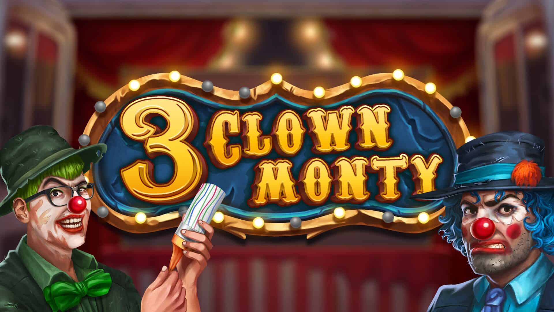 3 Clown Monty slot cover image