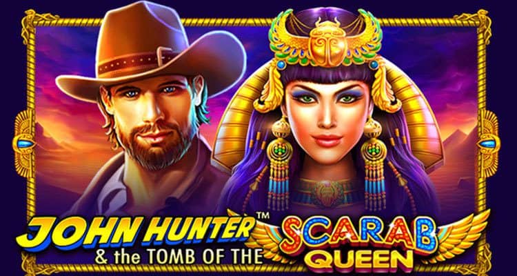 John Hunter and the Tomb of the Scarab Queen slot cover image