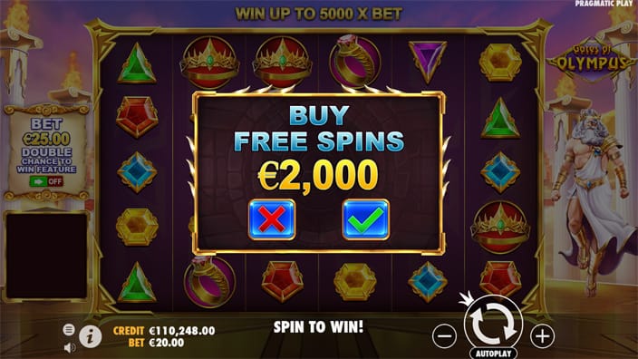 Gates of olympus slot bonus buy