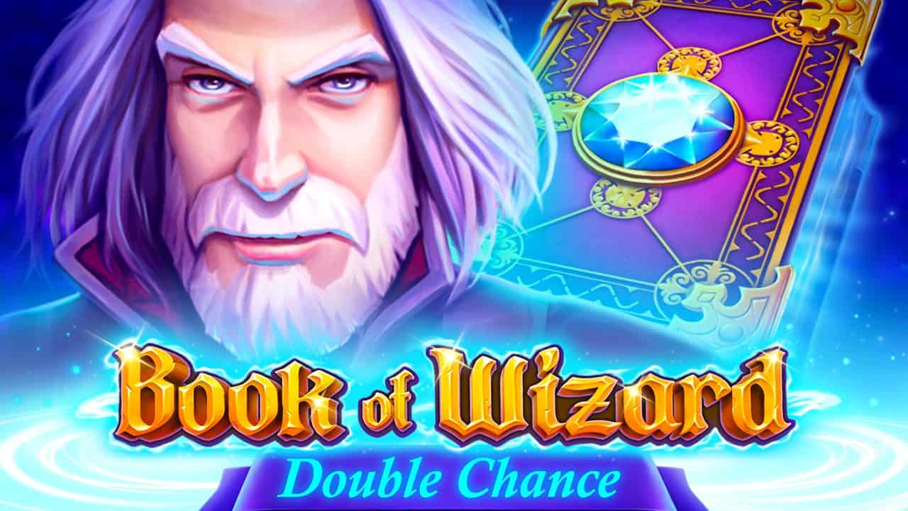 Book of Wizard Double Chance slot cover image