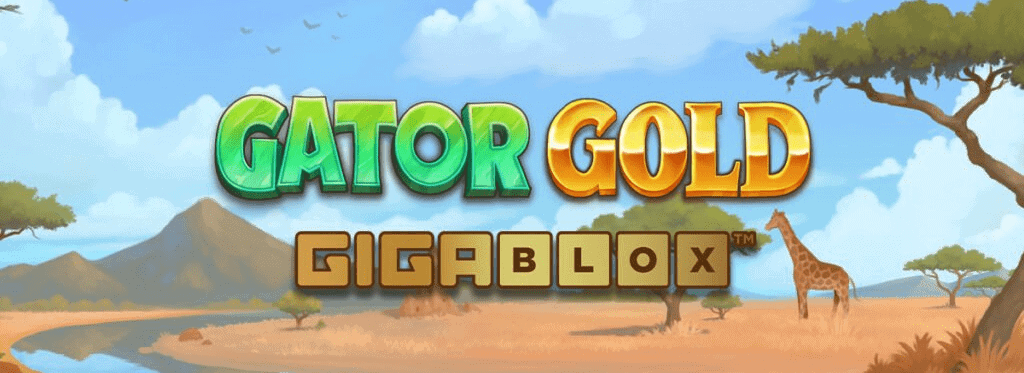 Gator Gold Gigablox slot cover image