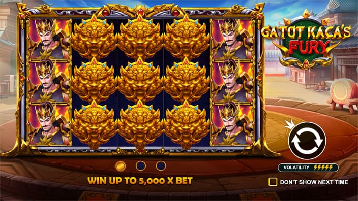 Gatot Kacas Fury slot features