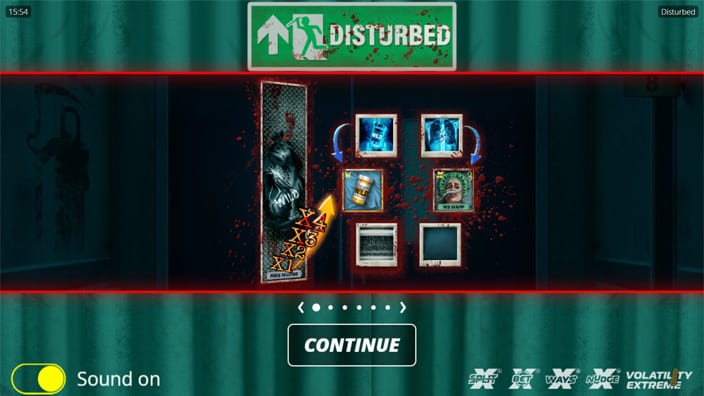 Disturbed slot features