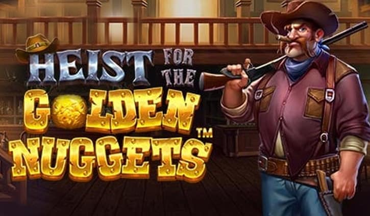 Heist for the Golden Nuggets slot cover image