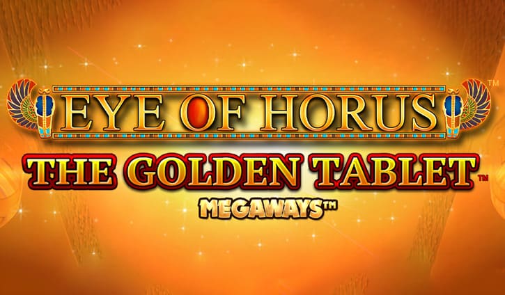 Eye of Horus Golden Tablet Megaways slot cover image