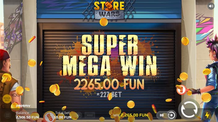 Store Wars slot big win