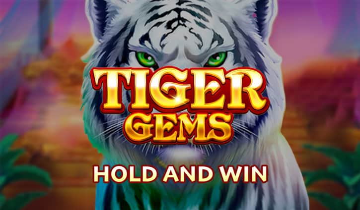 Tiger Gems Hold and Win slot cover image