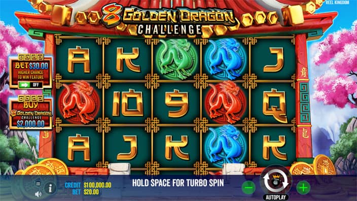 8 Golden Dragon Challenge slot