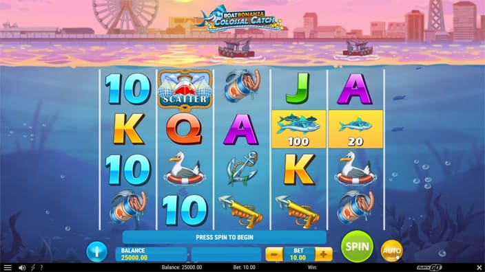 Boat Bonanza Colossal Catch slot