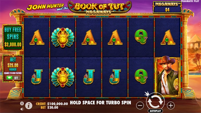 Book of Tut Megaways slot