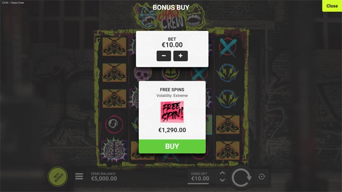 Chaos Crew slot bonus buy