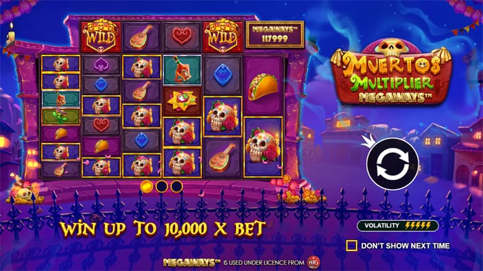 Muertos Multiplier Megaways slot features