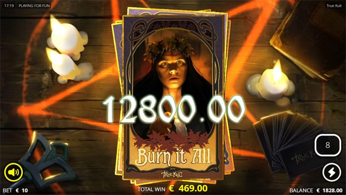 True Kult slot big win