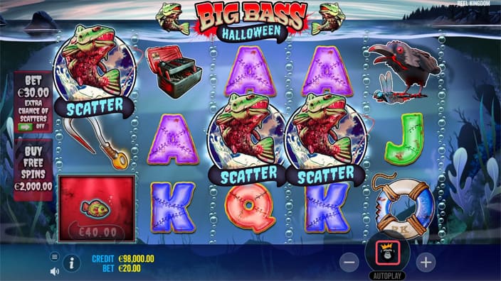 Big Bass Halloween slot free spins