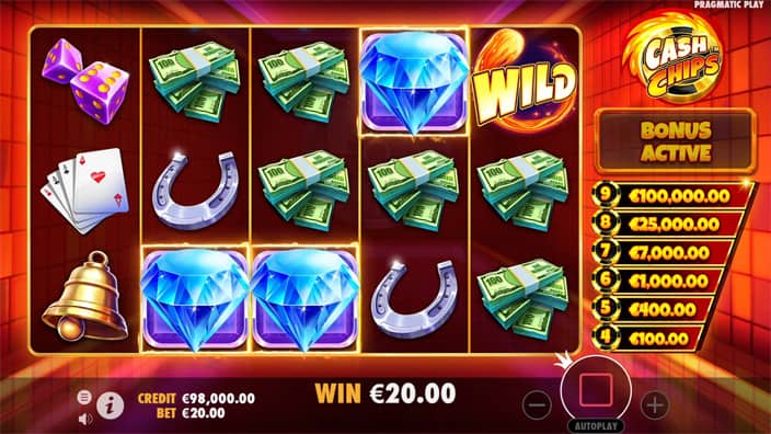 Cash Chips slot free spins