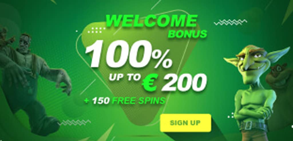 GreenSpin welcome bonus first deposit