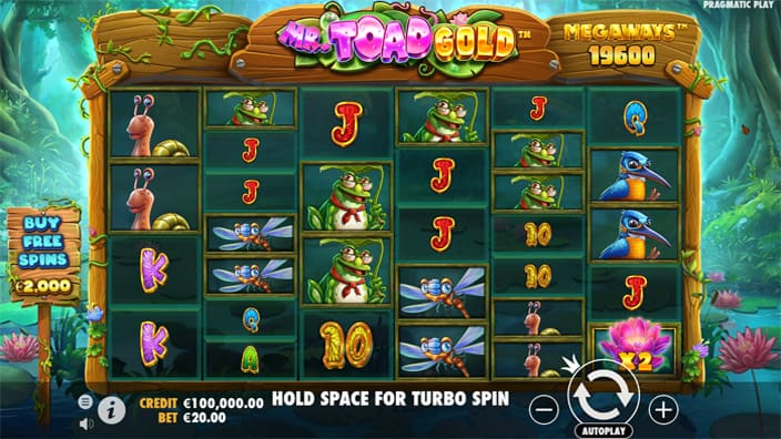 Mr Toad Gold Megaways slot