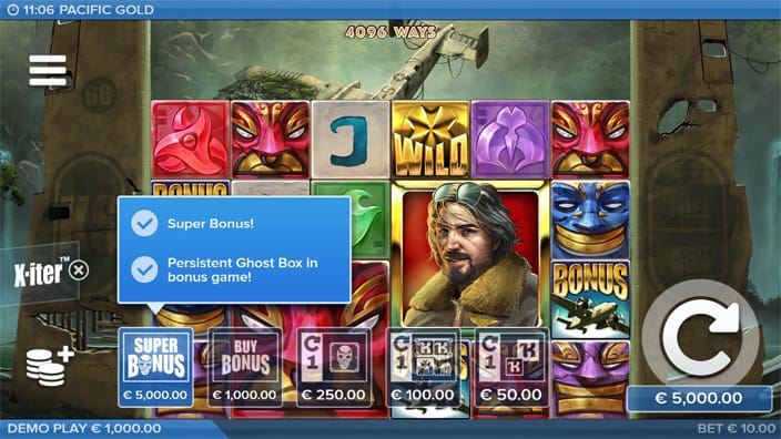 Pacific Gold slot bonus buy