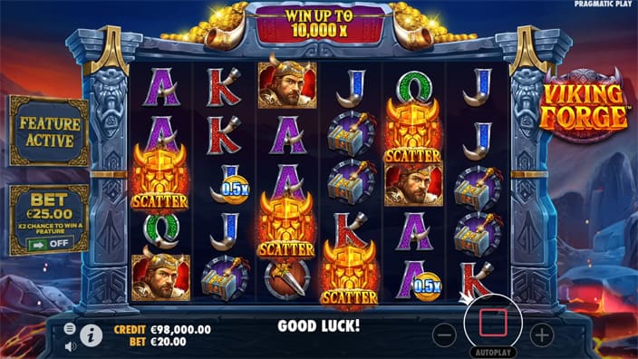 Viking Forge slot free spins