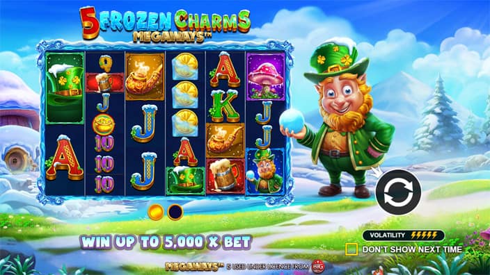 5 Frozen Charms Megaways slot features