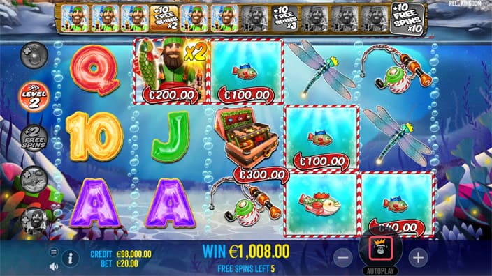 Big Bass Christmas Bash slot feature money symbol