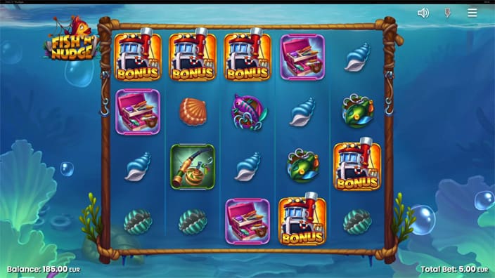 Fish n Nudge slot free spins