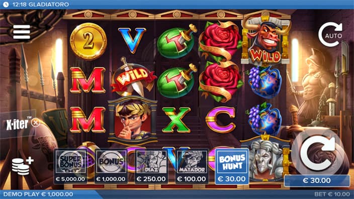 Gladiatoro slot bonus buy