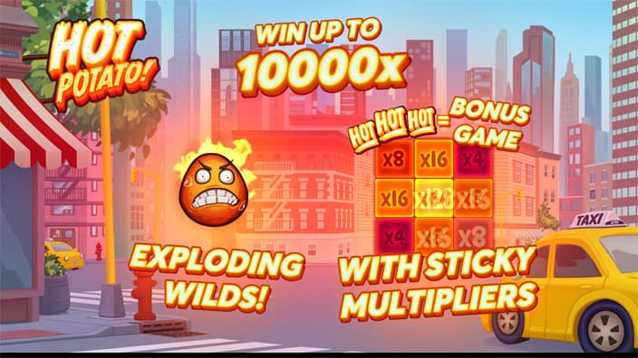 Hot Potato slot features