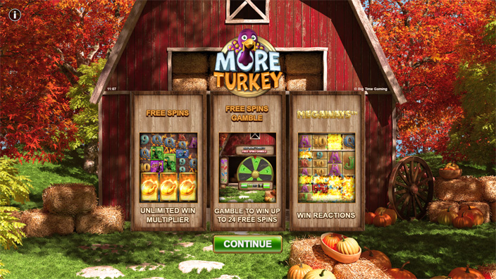 More Turkey Megaways slot features