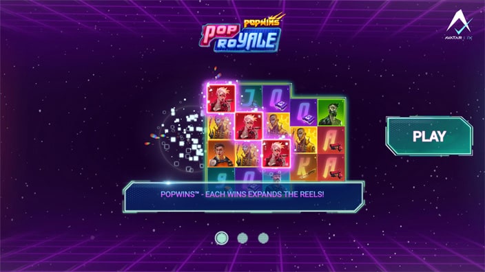 POP Royale slot features