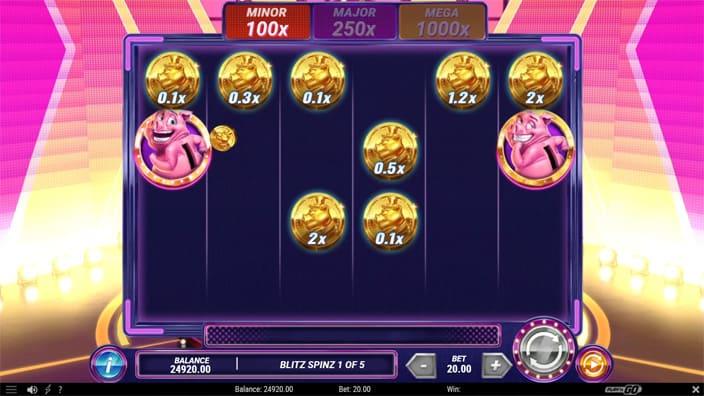 Piggy Blitz slot feature piggy blitz