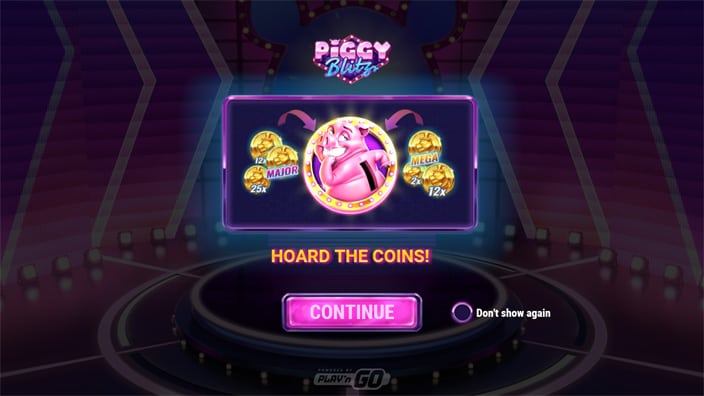 Piggy Blitz slot features