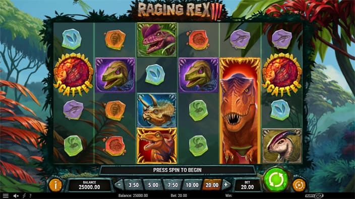 Raging Rex 3 slot