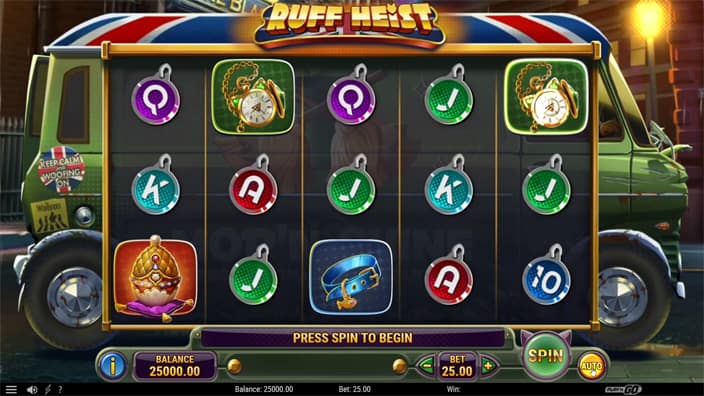 Ruff Heist slot