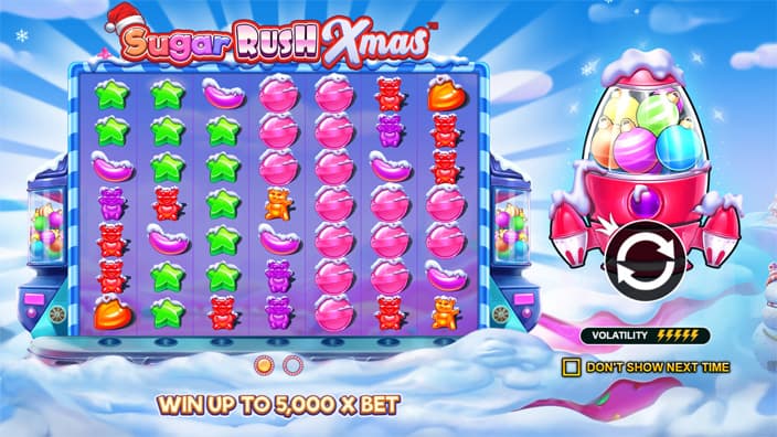 Sugar Rush Xmas slot features