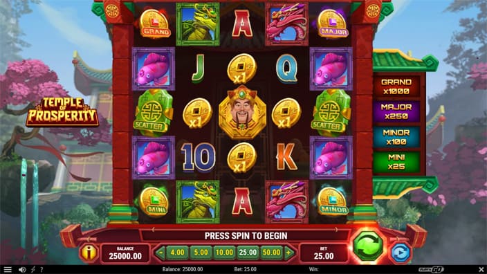 Temple of Prosperity slot