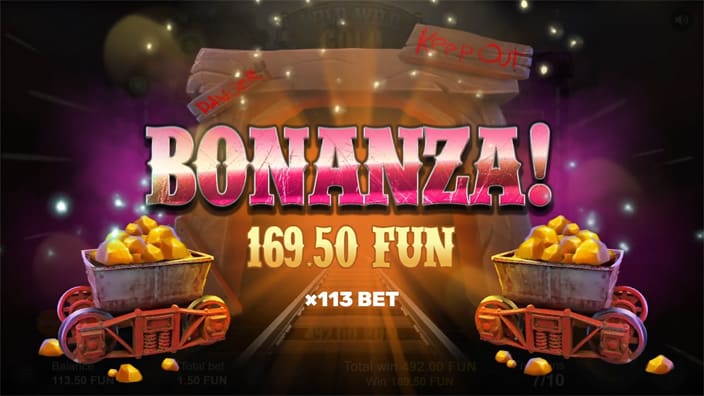 Wild Wild Gold slot big win