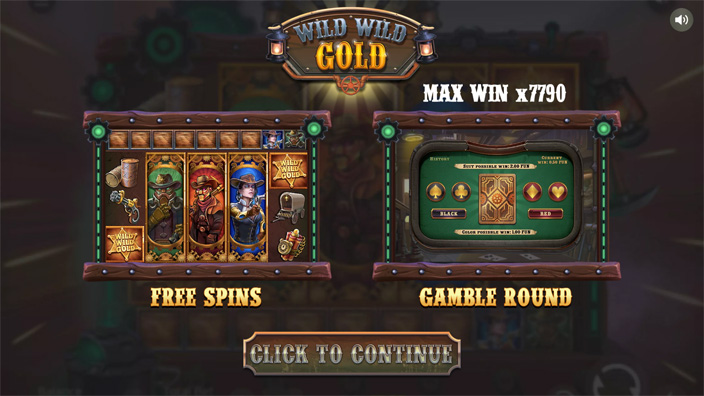 Wild Wild Gold slot features